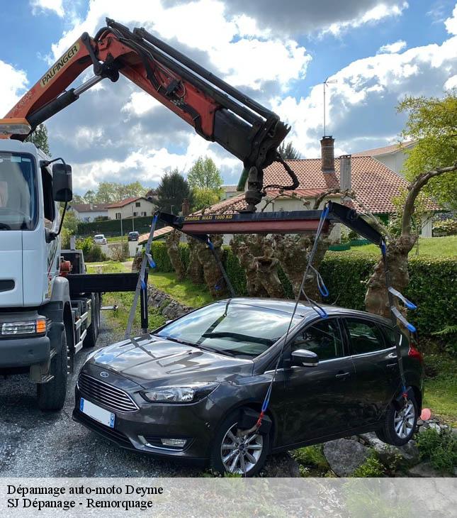 Dépannage auto-moto deyme-31450 SJ Dépanage - Remorquage