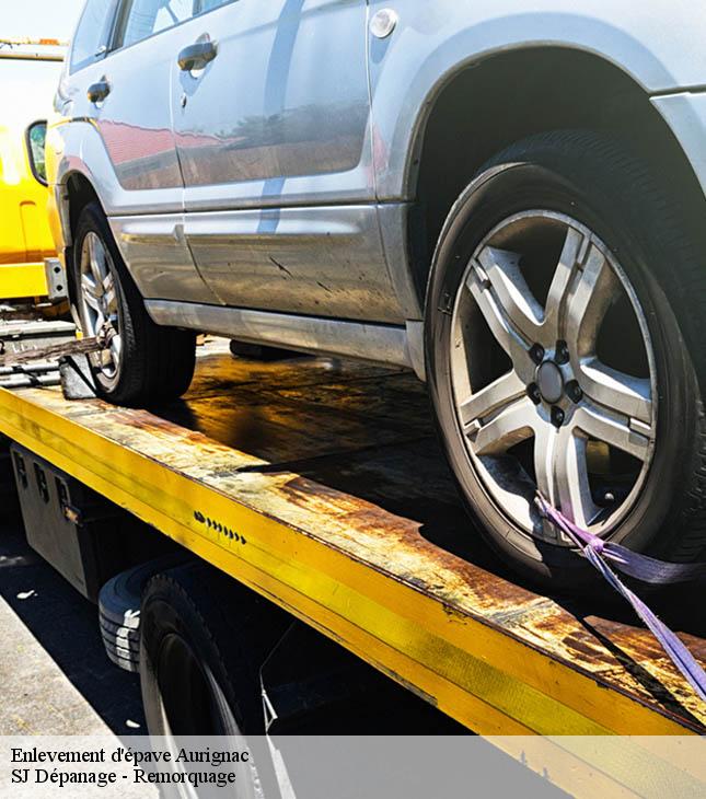 Enlevement d'épave  aurignac-31420 SJ Dépanage - Remorquage 